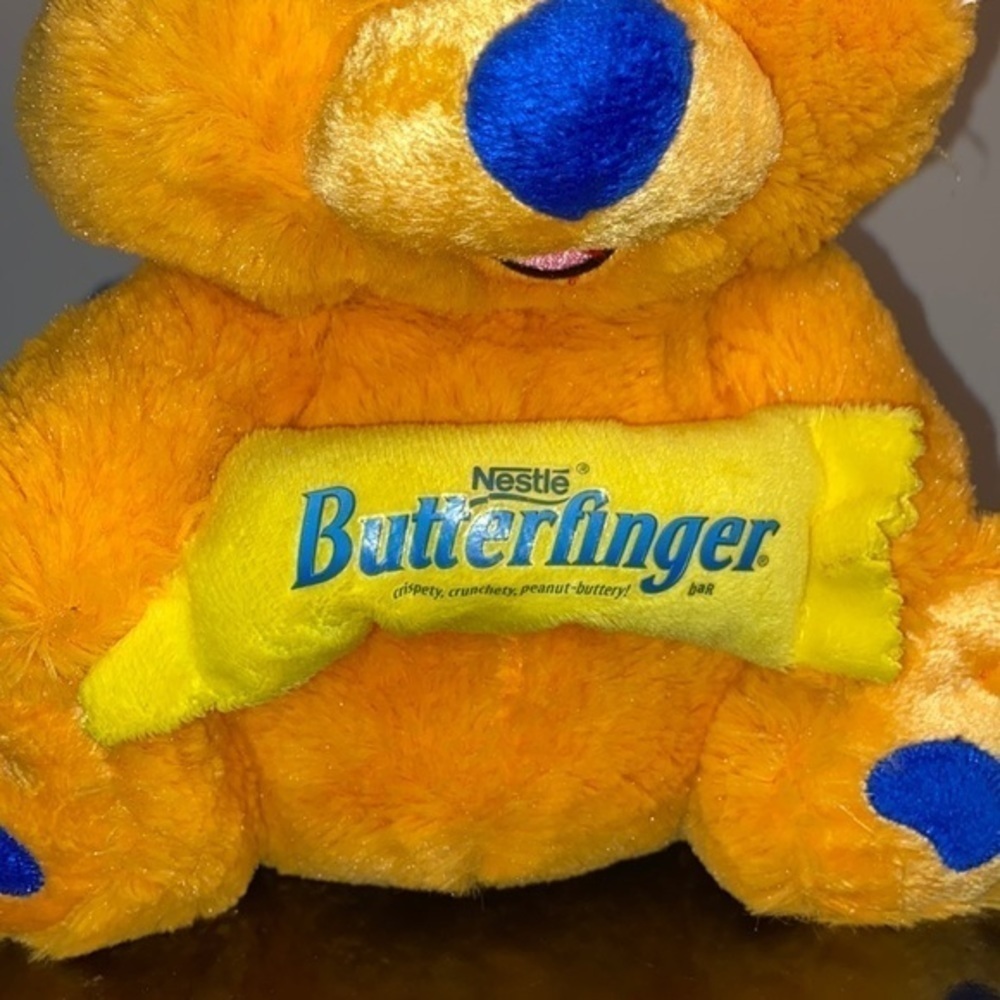 NWT 12” Nestle Butterfinger Bear by Kellytoy - Picture 7 of 10